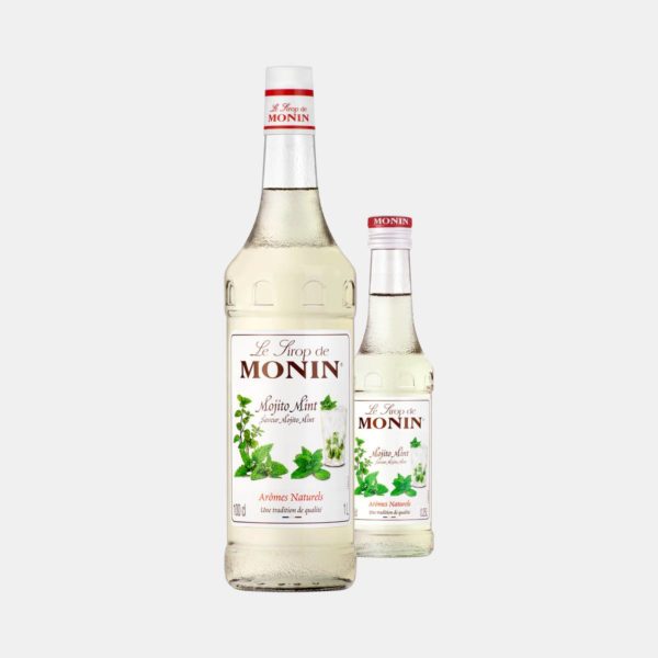 Monin Mojito Mint Syrup Glass Bottles