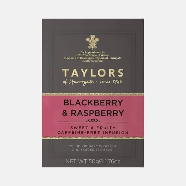 Taylors of Harrogate Blackberry & Raspberry Tea 50g