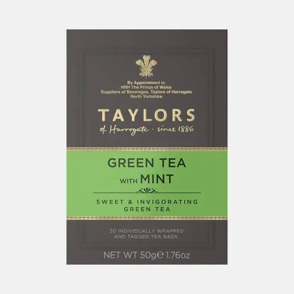 Taylors of Harrogate Green Tea With Mint 50g