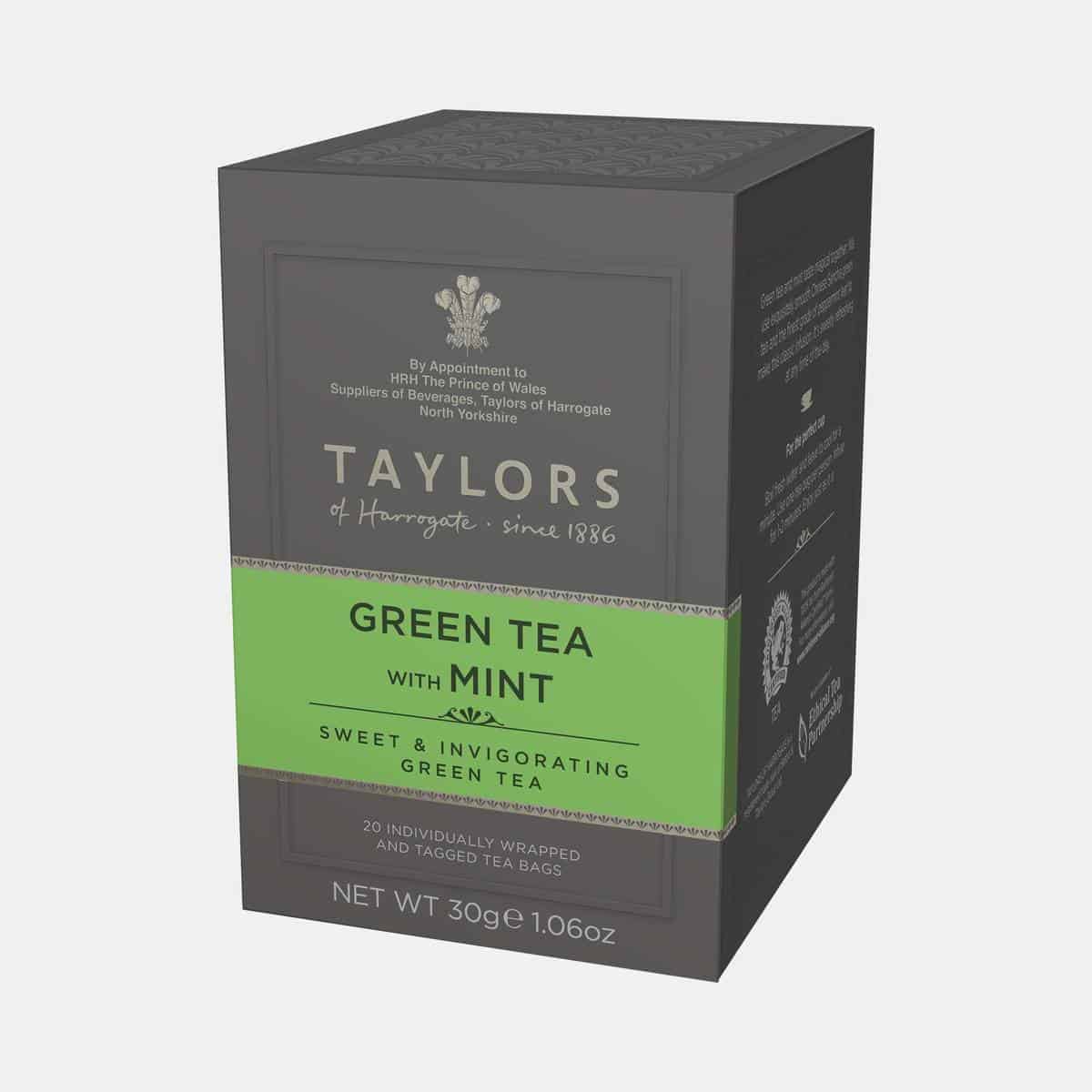 Taylors of Harrogate Green Tea with Mint 30g