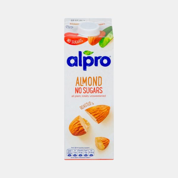 Alpro Sugar Free Roasted Almond Non-Dairy Milk