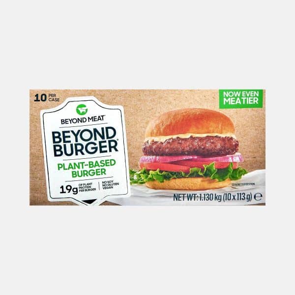 Beyond Burger 10 Patties pack of plant-based burgers