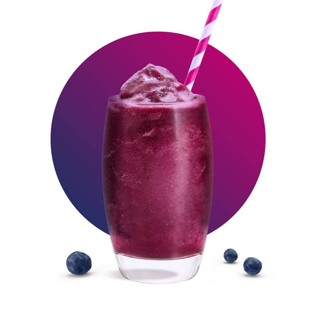 Blueberry Smoothie Drink