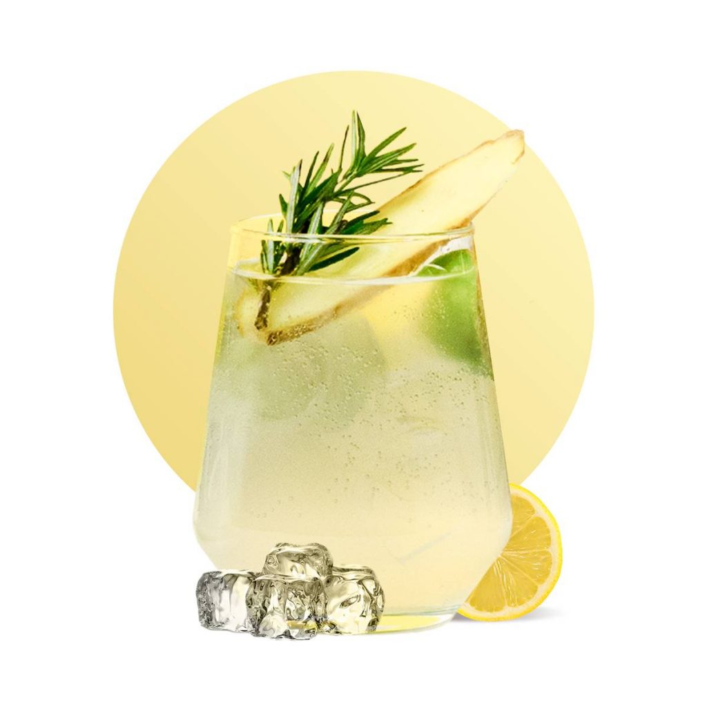 Ginger Lemonade Sparkler Drink Recipe