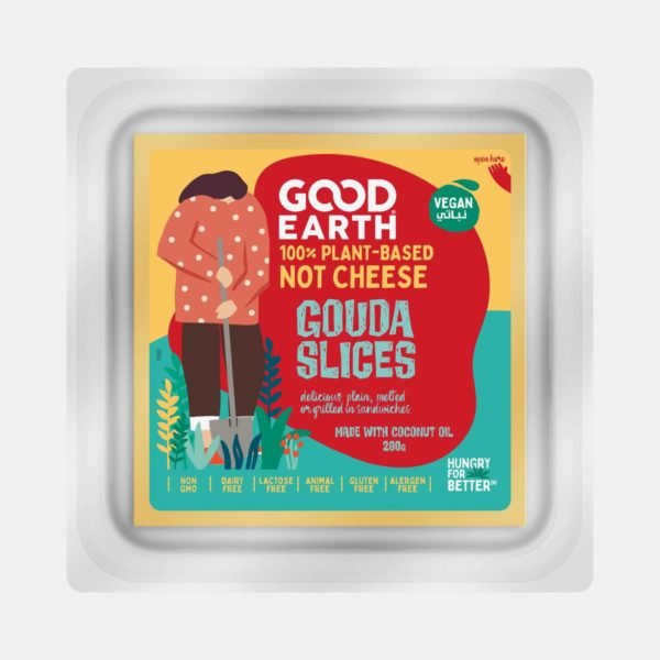 Good Earth Plant-Based Gouda Slices