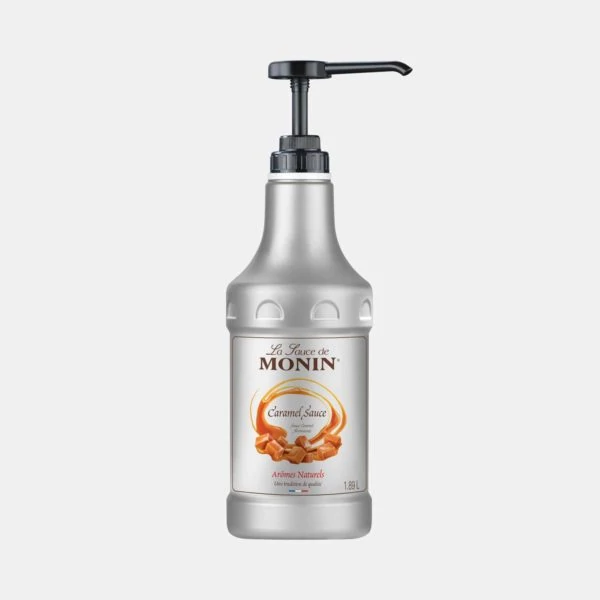 Monin Caramel Sauce 1.89L Pump Bottle