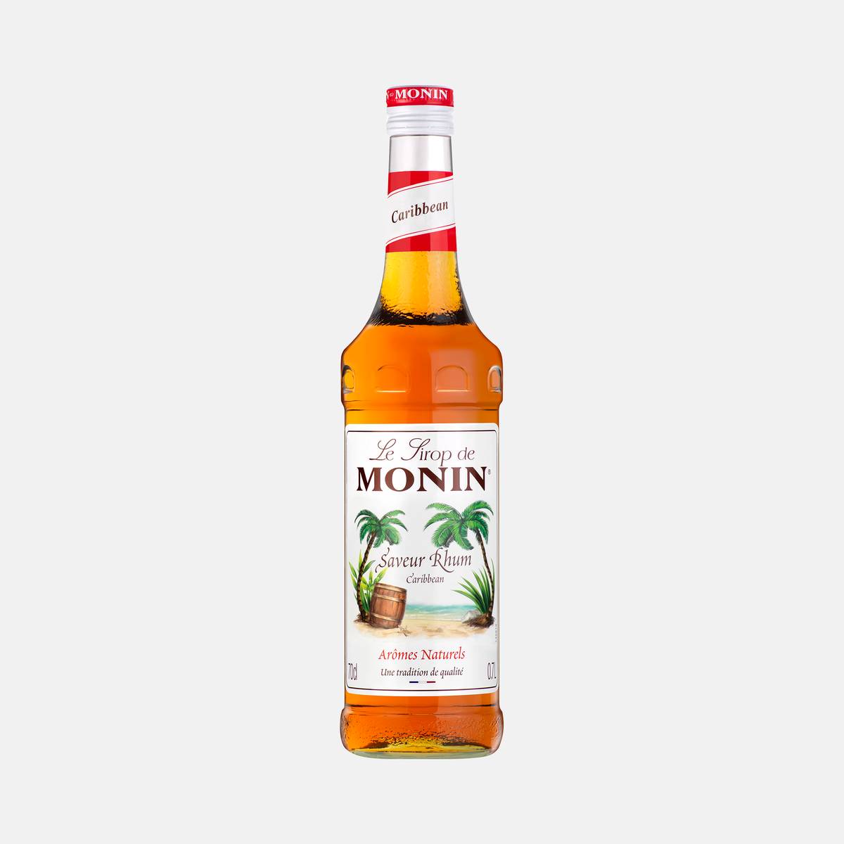 Monin Caribbean Syrup 700ml Glass Bottle