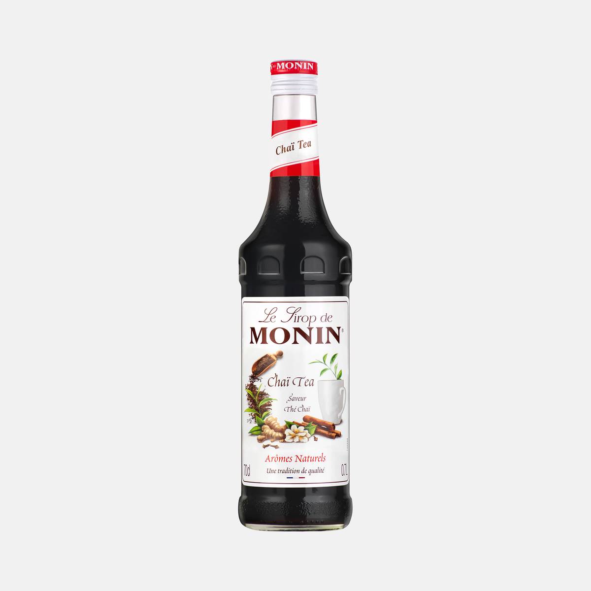 Monin Chai Syrup 700ml Glass Bottle