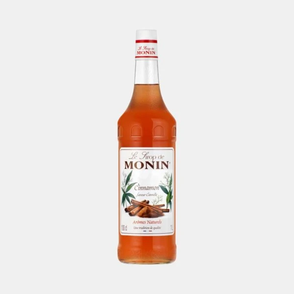 Monin Cinnamon Syrup 1L Glass Bottle