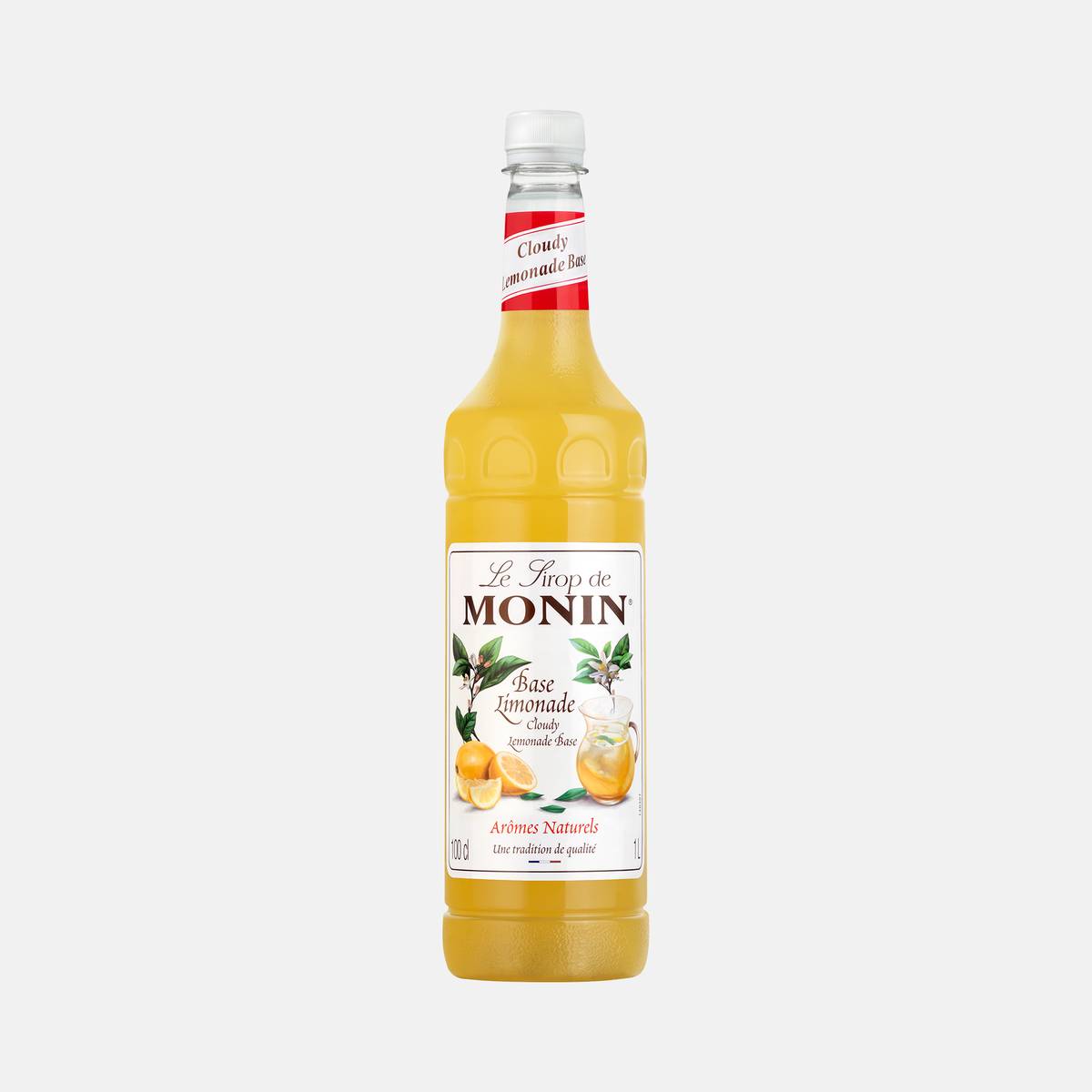 Monin Cloudy Lemonade Base Syrup 1L PET Bottle