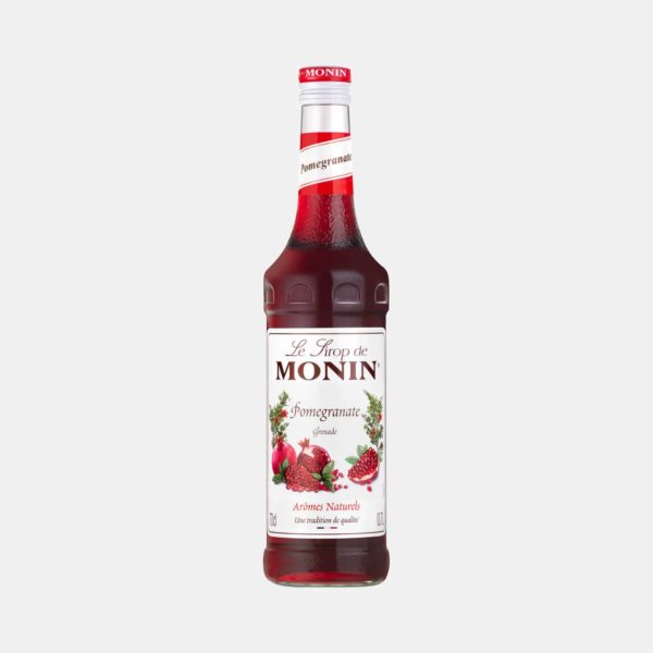 Monin Pomegranate Syrup 700ml Glass Bottle