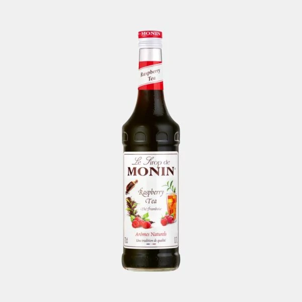 Monin Raspberry Tea Syrup 700ml Glass Bottle