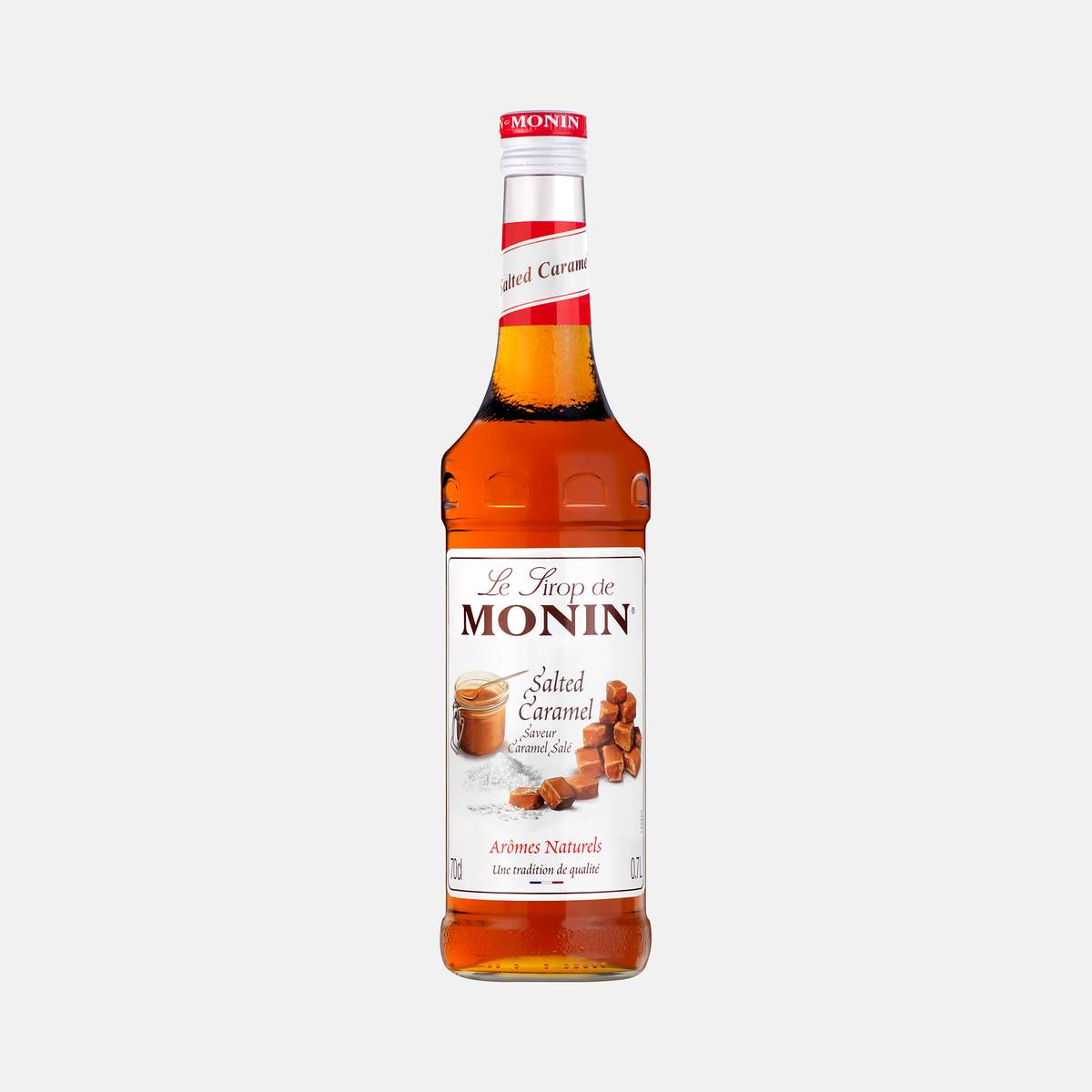 Monin Salted Caramel Syrup 700ml Glass Bottle