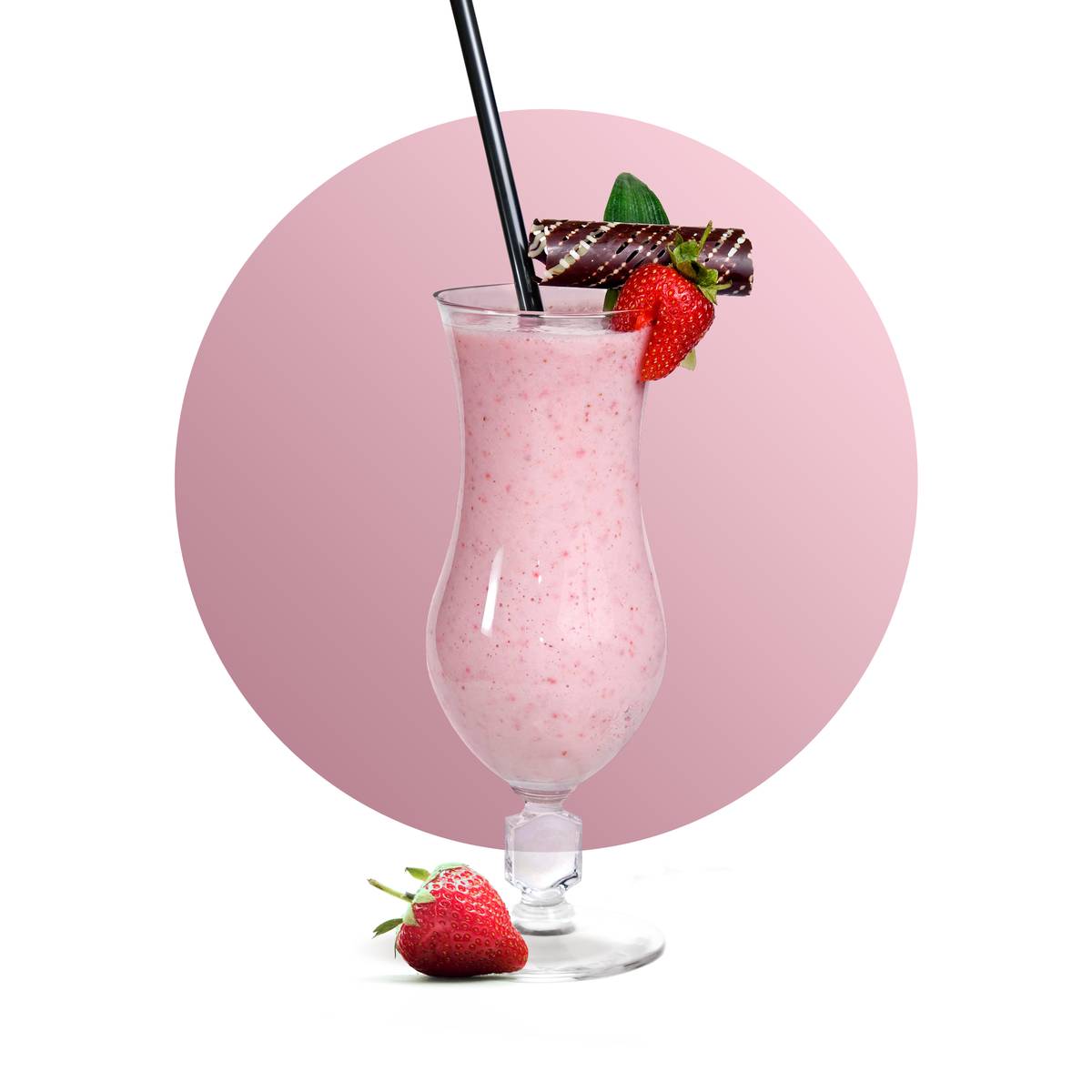 Oat Strawberry Milkshake Recipe