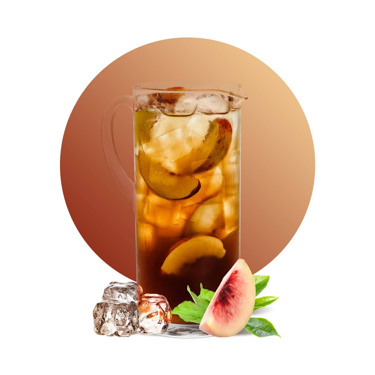 Peach Elder flower Iced Tea Drink Recipe