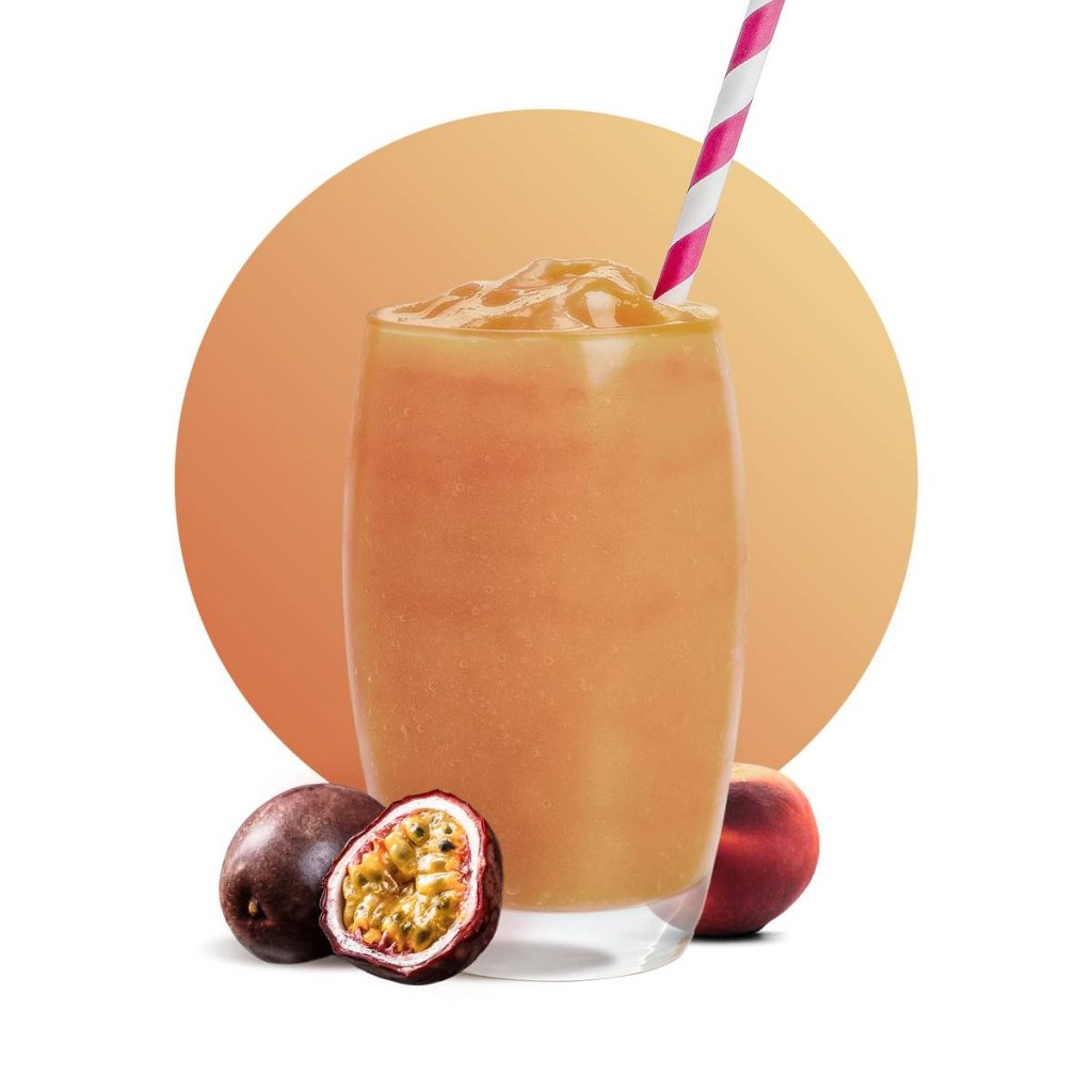 Peach Passion Smoothie Drink