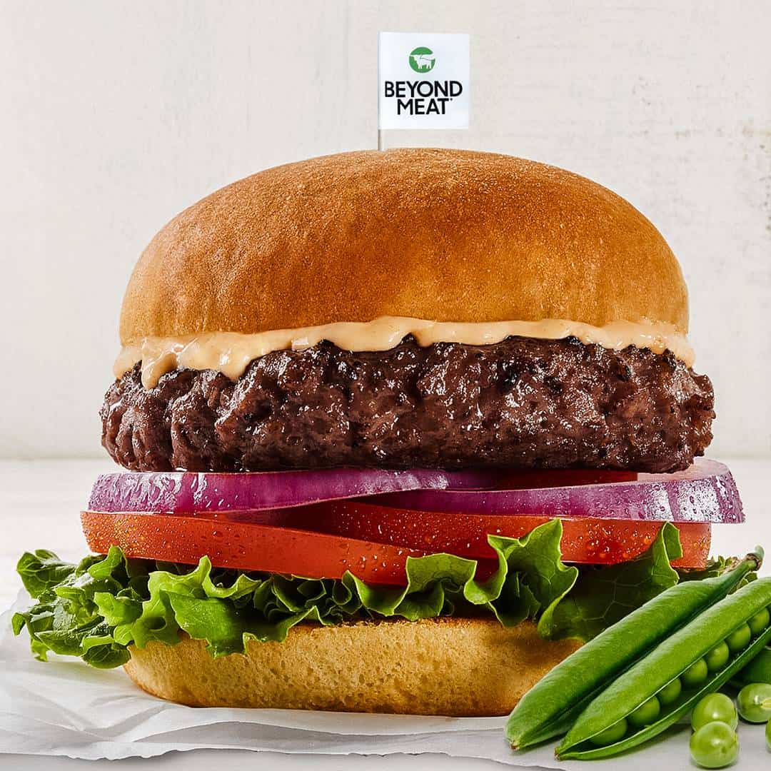 Plant-Based Foods Category Banner Featuring Beyond Burger