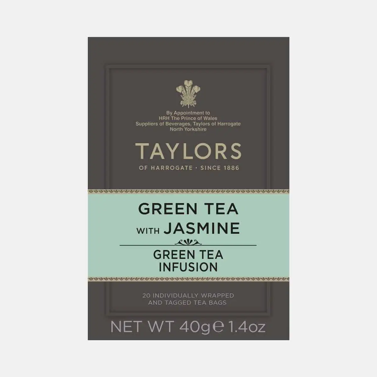 Taylors of Harrogate Green Tea with Jasmine 20s Pack