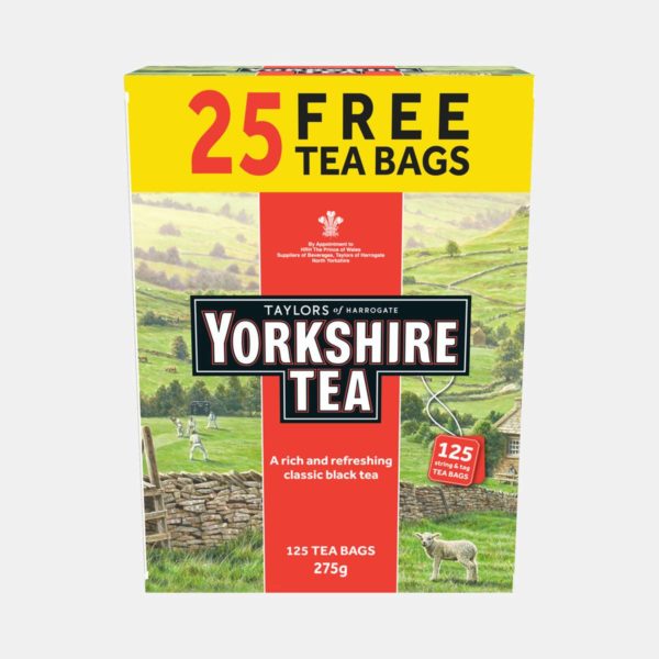 Yorkshire Tea Red Pack of 125 Tea Bags